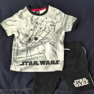 Star Wars Kids T-Shirt And Shorts Set